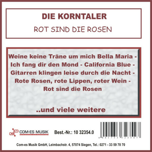 Die Korntaler – Rot sind die Rosen (2004)