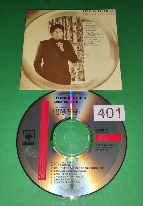 Leonard Cohen – Greatest Hits (1989)