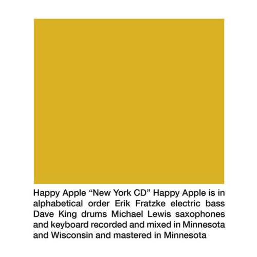 Happy Apple – New York CD (2024)